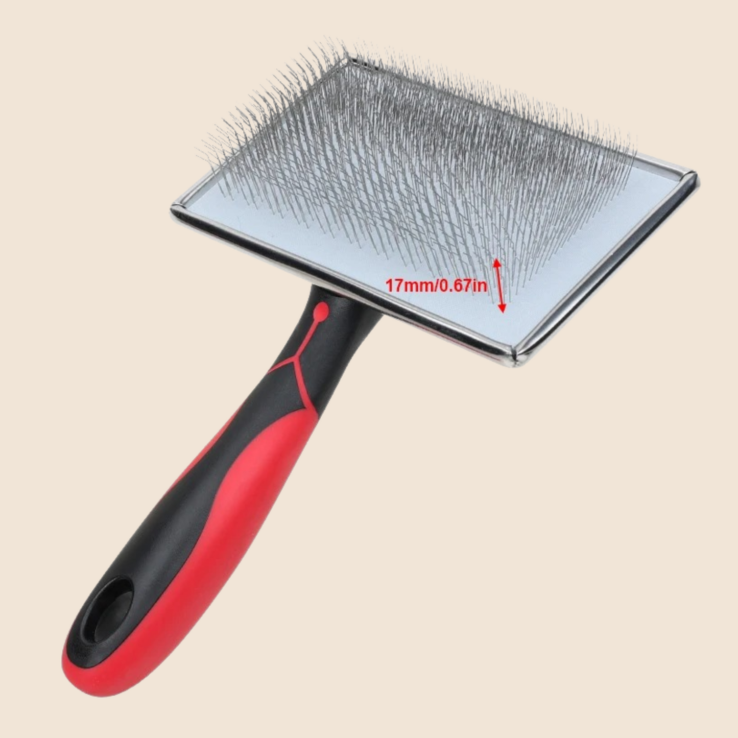 FluffMaster Pro™ Pet Grooming Brush – Tangle-Free & Shedding Control! 🐾✨