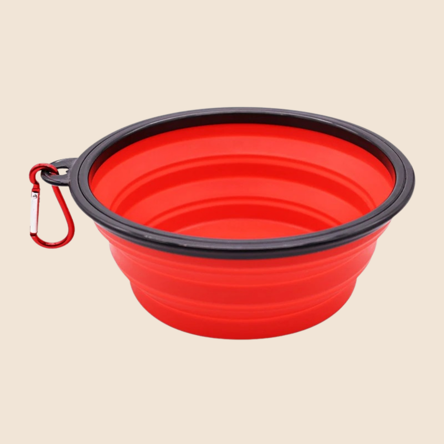 Pawfect Travel Buddy™ – Collapsible Silicone Pet Bowl with Carabiner! 🐾🥣