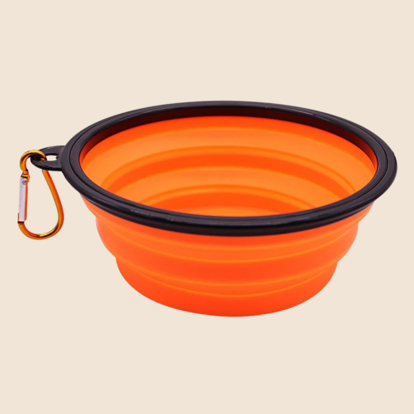 Pawfect Travel Buddy™ – Collapsible Silicone Pet Bowl with Carabiner! 🐾🥣