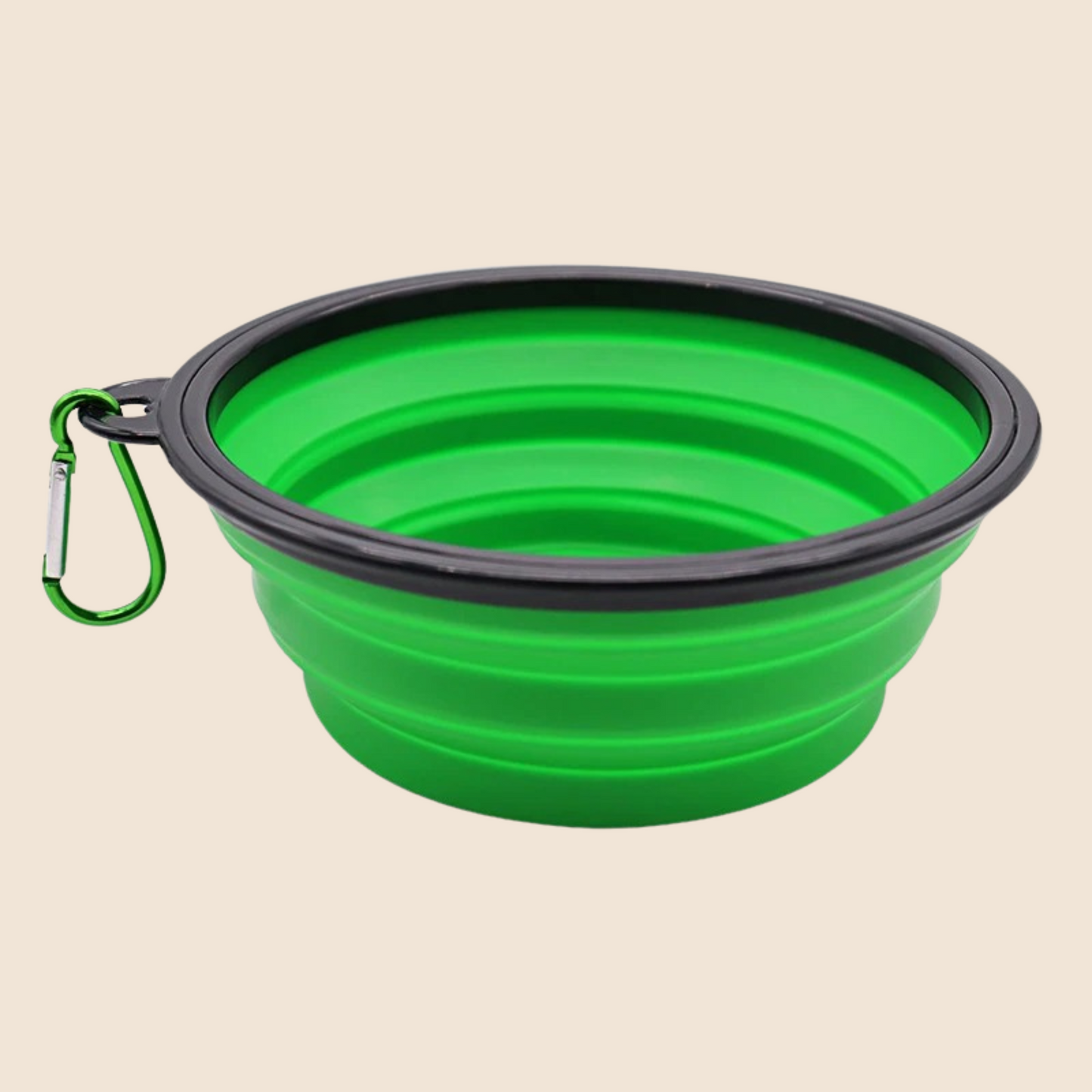Pawfect Travel Buddy™ – Collapsible Silicone Pet Bowl with Carabiner! 🐾🥣