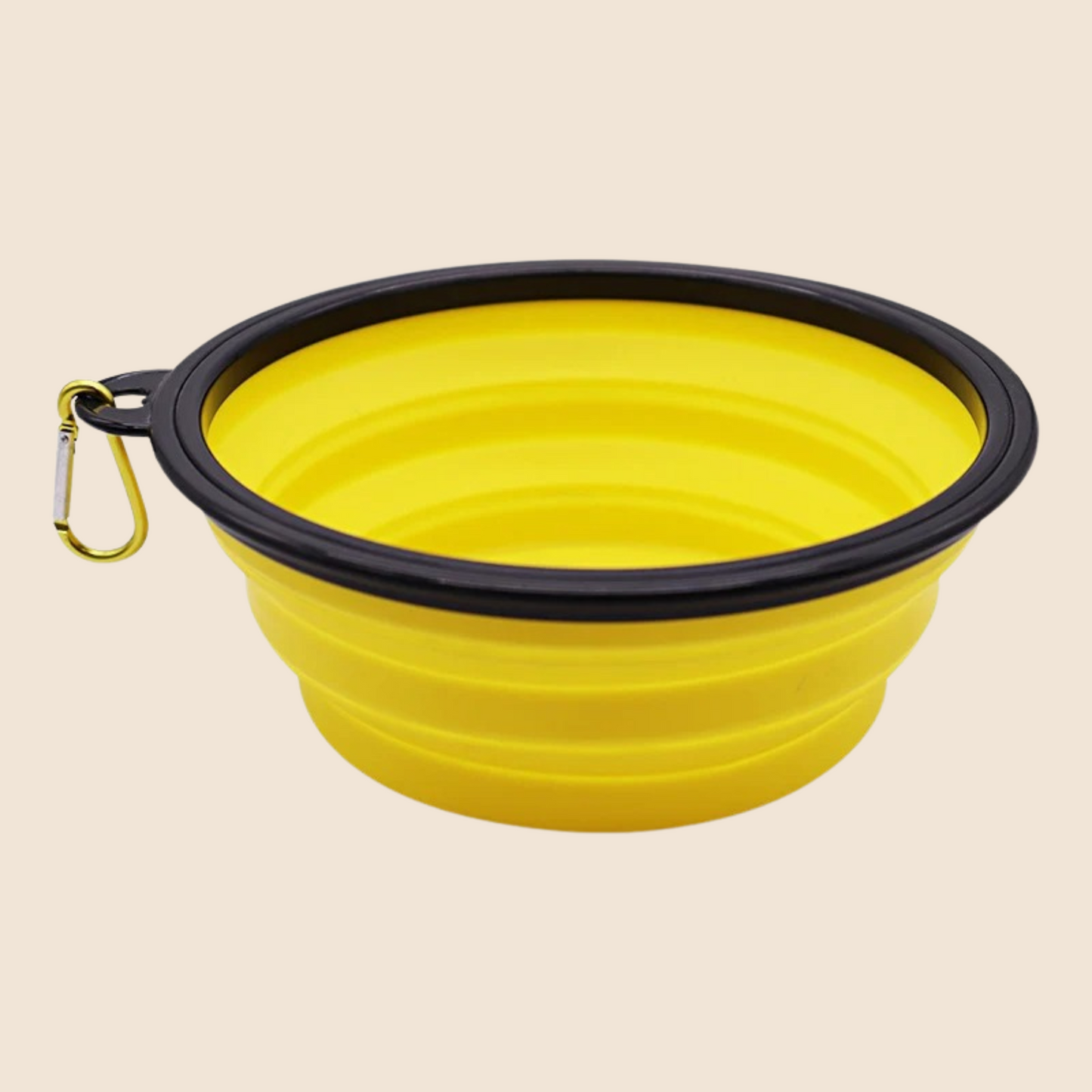 Pawfect Travel Buddy™ – Collapsible Silicone Pet Bowl with Carabiner! 🐾🥣