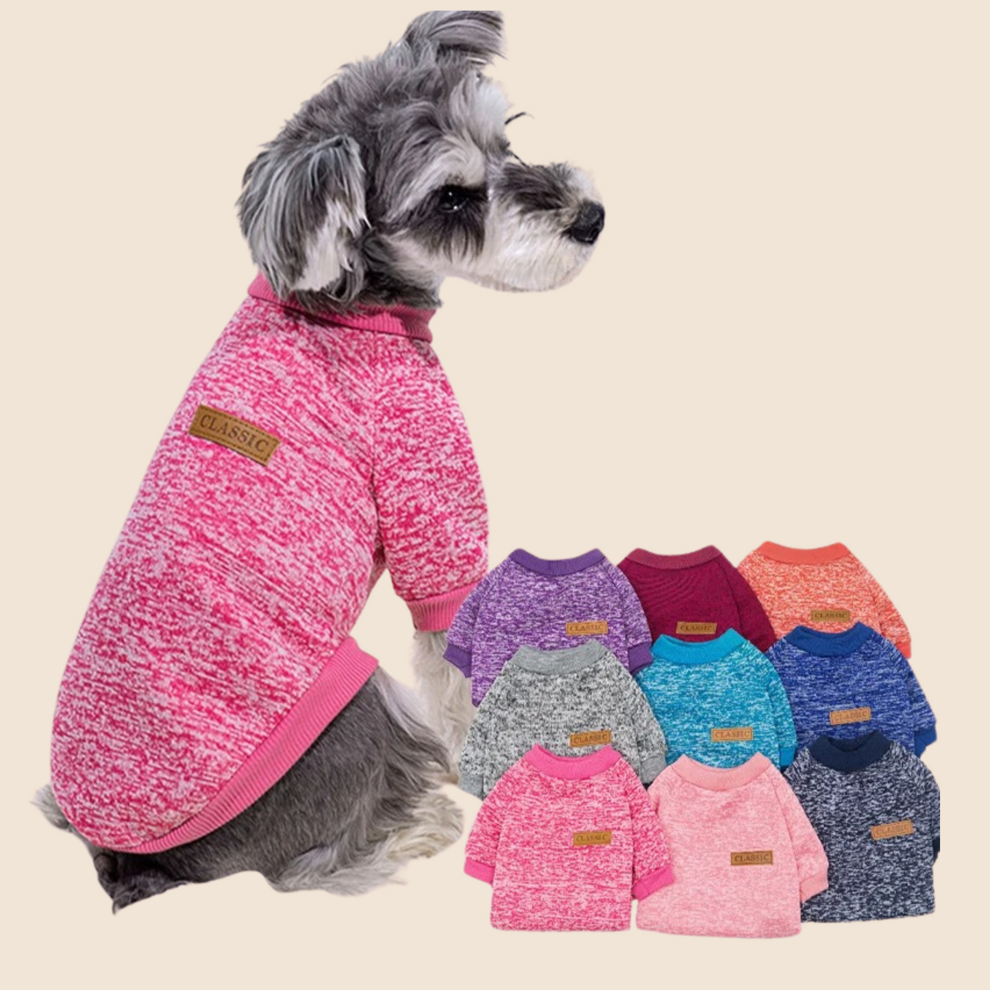 CozyPaws™ Lightweight Dog Hoodie – Comfy Style for All Seasons! 🐶🍂❄🌸