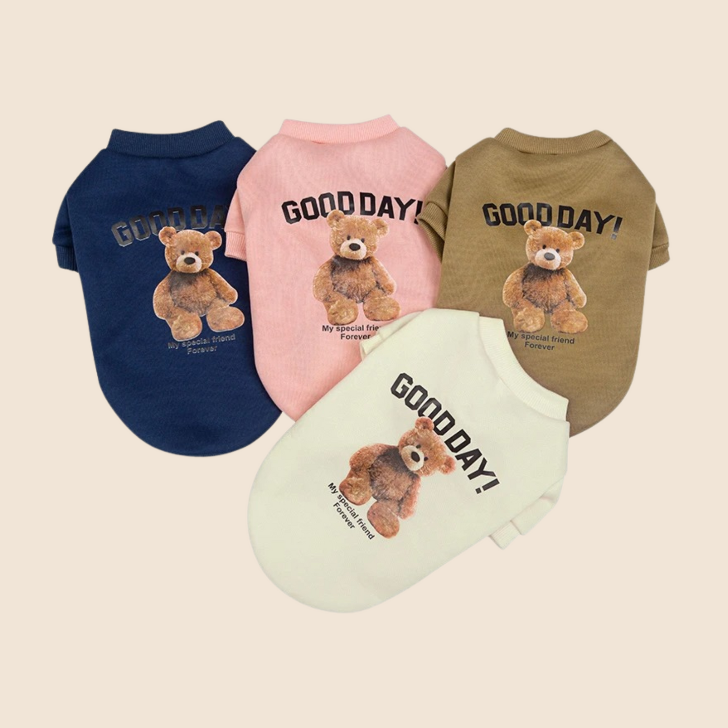 BearPaws™ Adorable Pet Sweater – Cozy, Cute & Cuddly! 🐻🐾