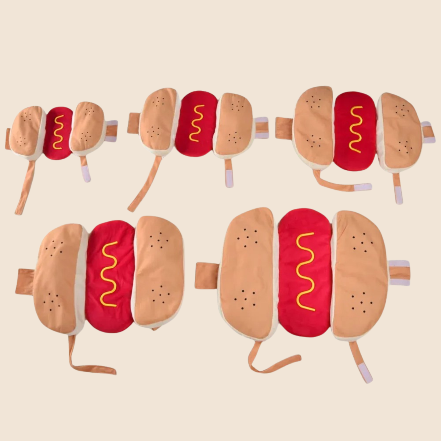 Hot Dog Pup Costume 🌭🐾