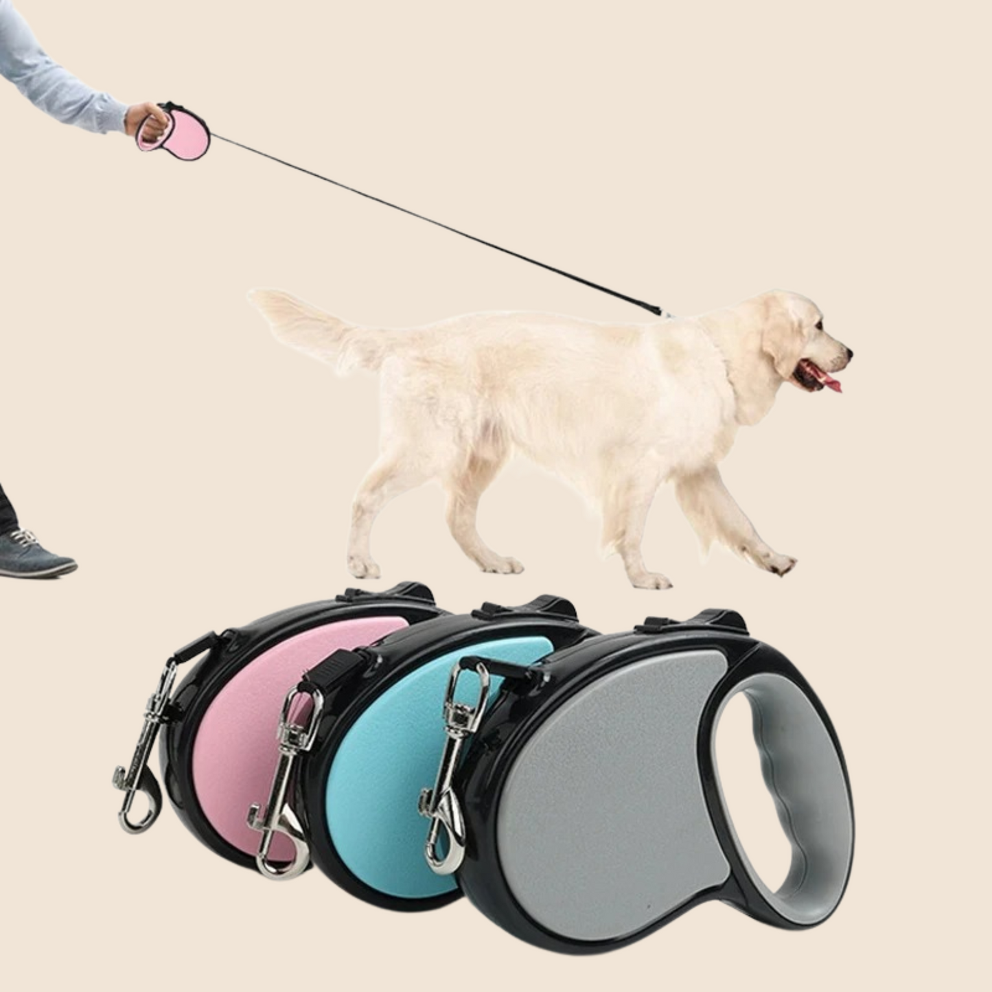Zoom & Roam Retractable Leash