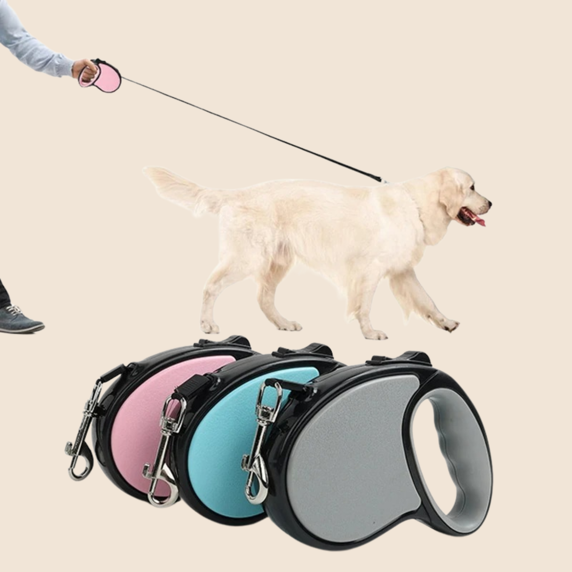 Zoom & Roam Retractable Leash