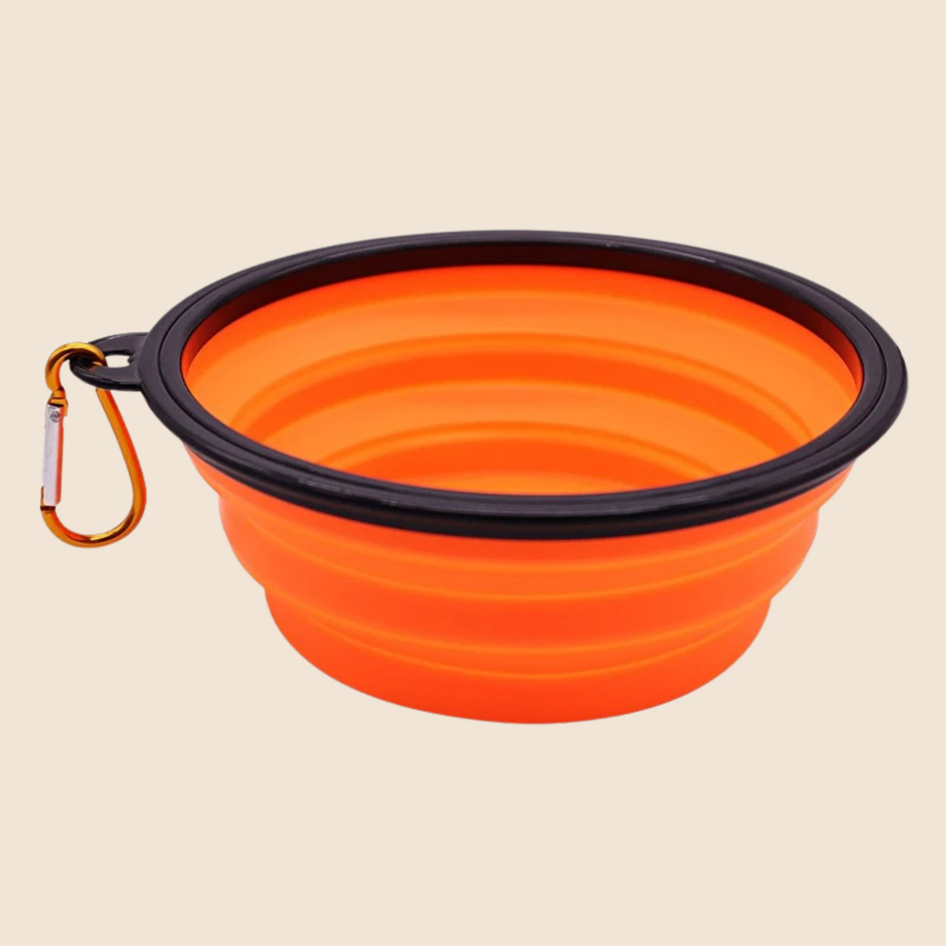Pawfect Travel Buddy™ – Collapsible Silicone Pet Bowl with Carabiner! 🐾🥣