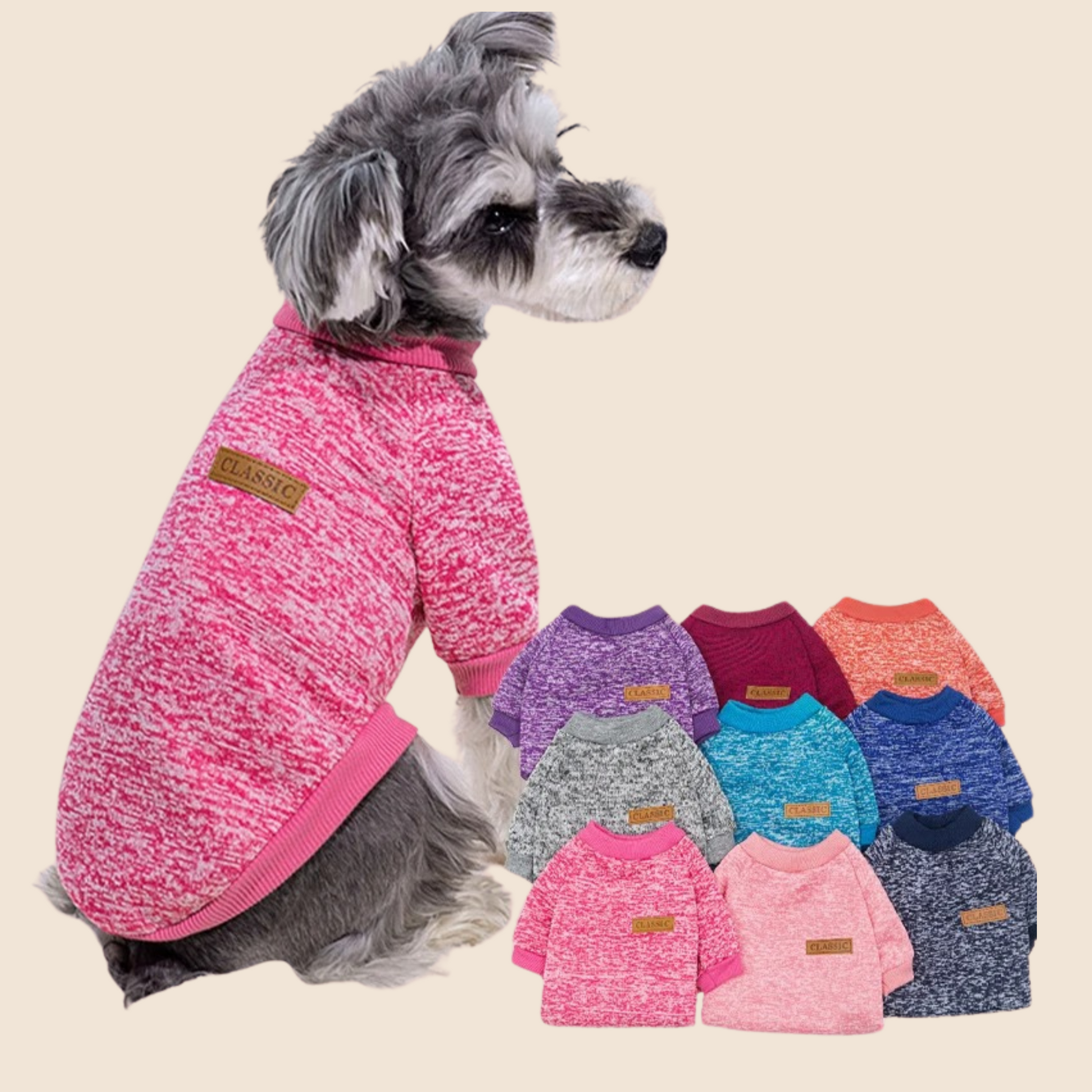 CozyPaws™ Lightweight Dog Hoodie – Comfy Style for All Seasons! 🐶🍂❄🌸