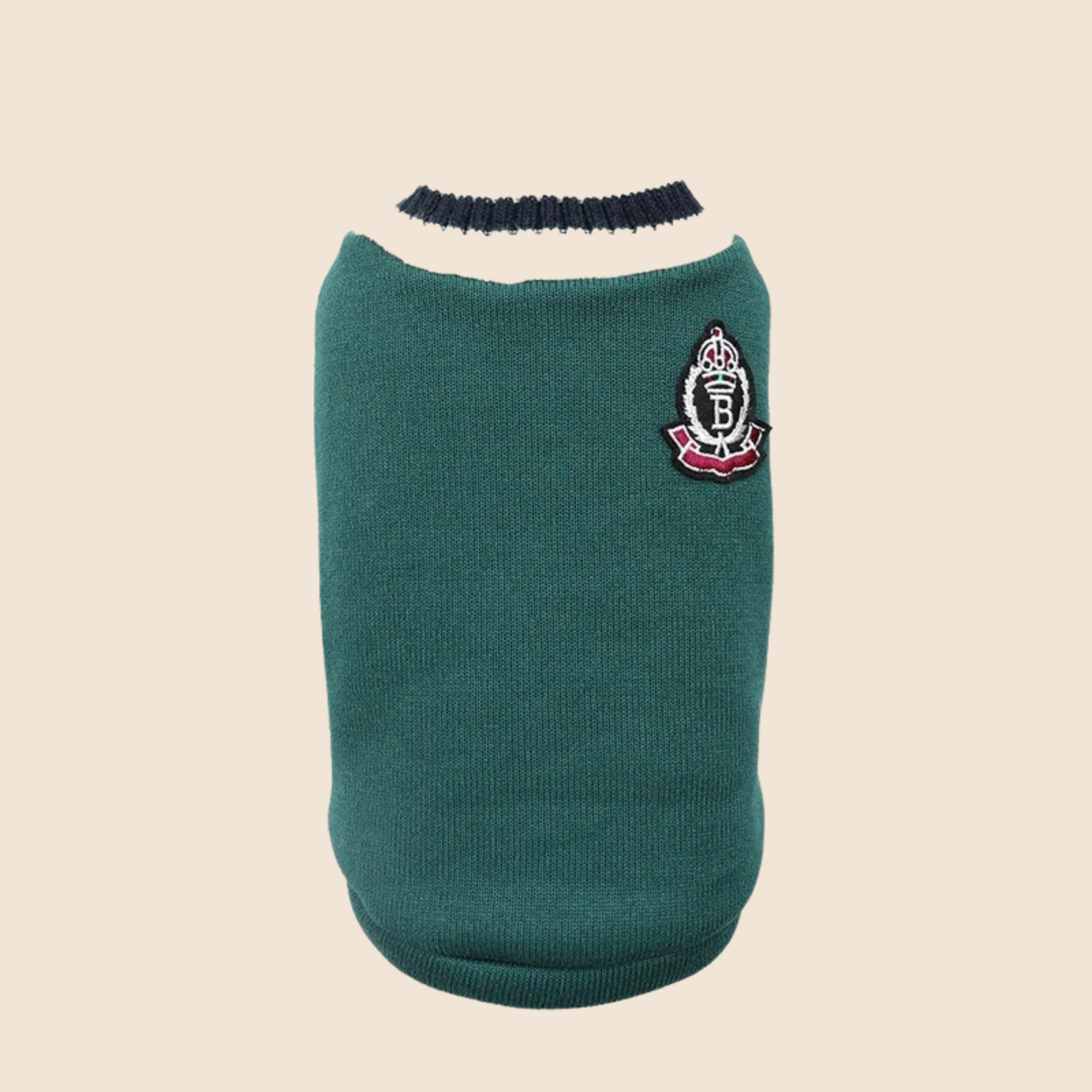 PreppyPaws™ V-Neck Sweater – Chic & Cozy for Stylish Pets! 🎓🐾