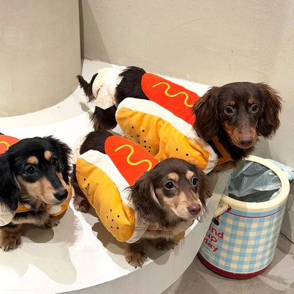 Hot Dog Pup Costume 🌭🐾